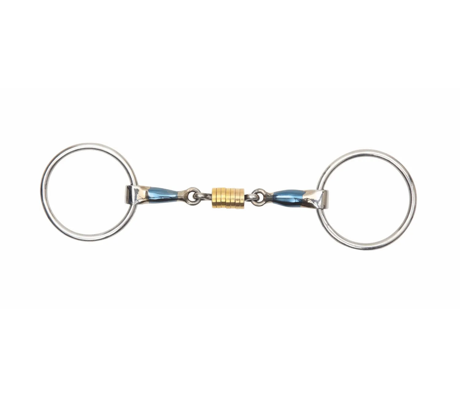 Shires Blue Steel Loose Ring Snaffle w/Rings