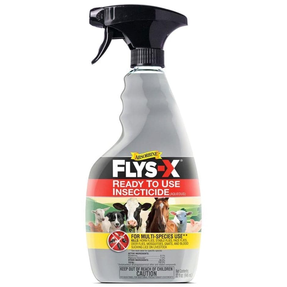 Absorbine Flys-X For Livestock RTU Insecticide - Equine Exchange Tack Shop