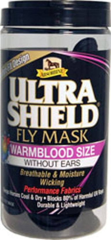 Ultrashield Fly Mask Warmblood Without Ears - Equine Exchange Tack Shop
