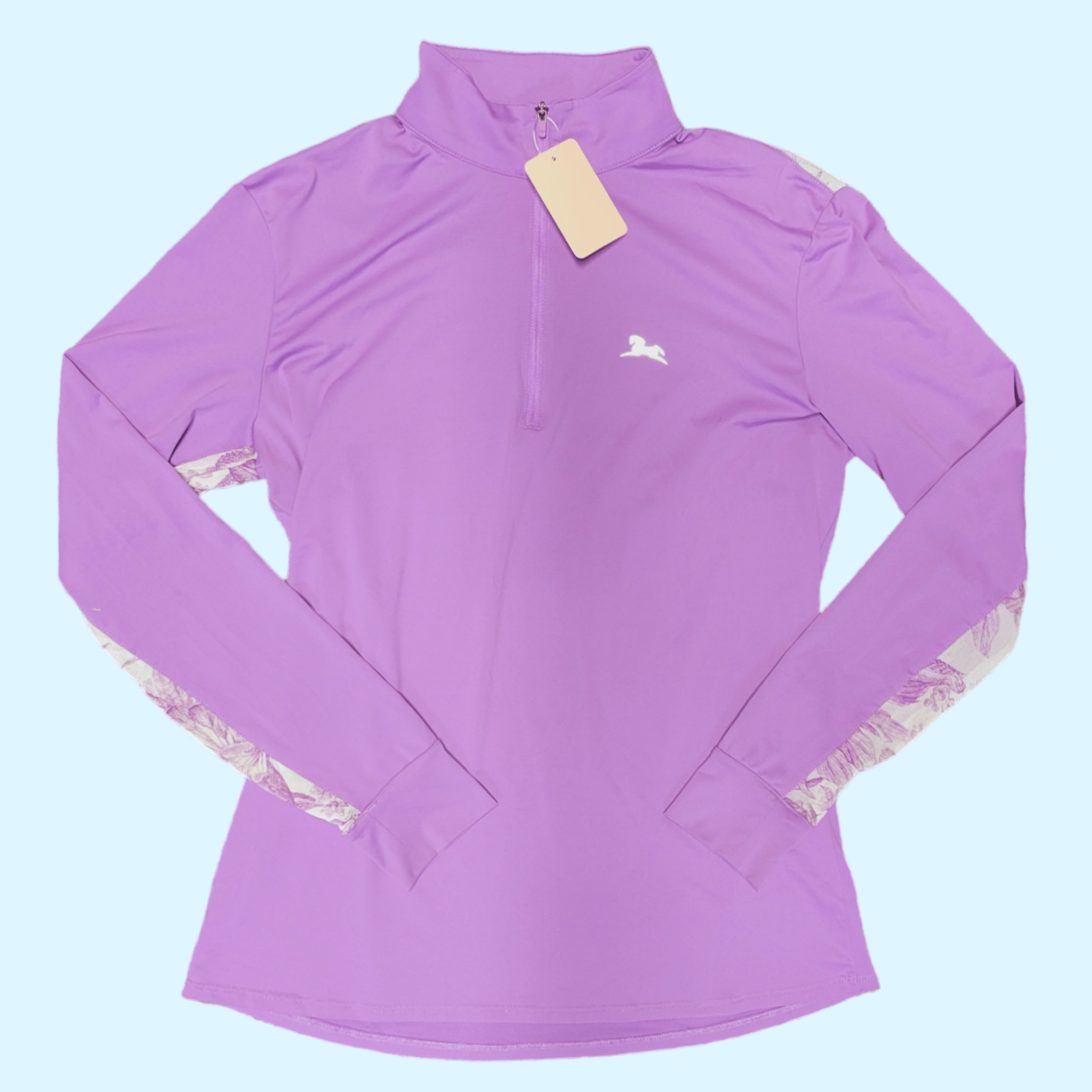 RJ Classics Long Sleeve Training Shirt in Purple - Large