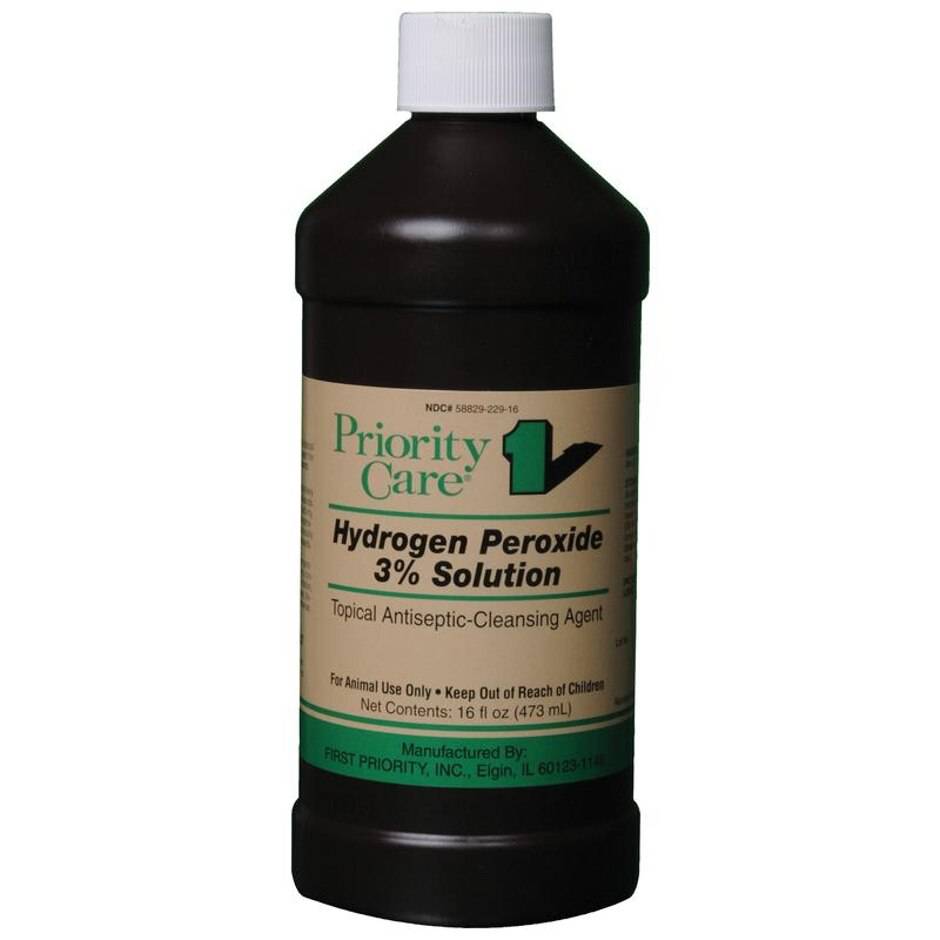 Priority Care Hydrogen Peroxide 3% Solution - Equine Exchange Tack Shop