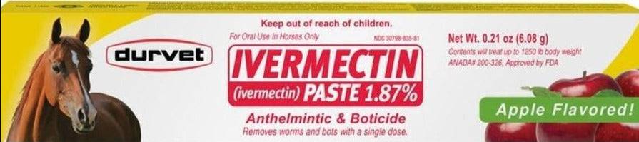 Ivermectin Paste 1.87% For Horses