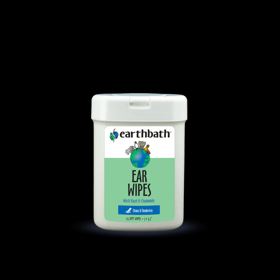 Earthbath Pet Ear Wipes 25pk