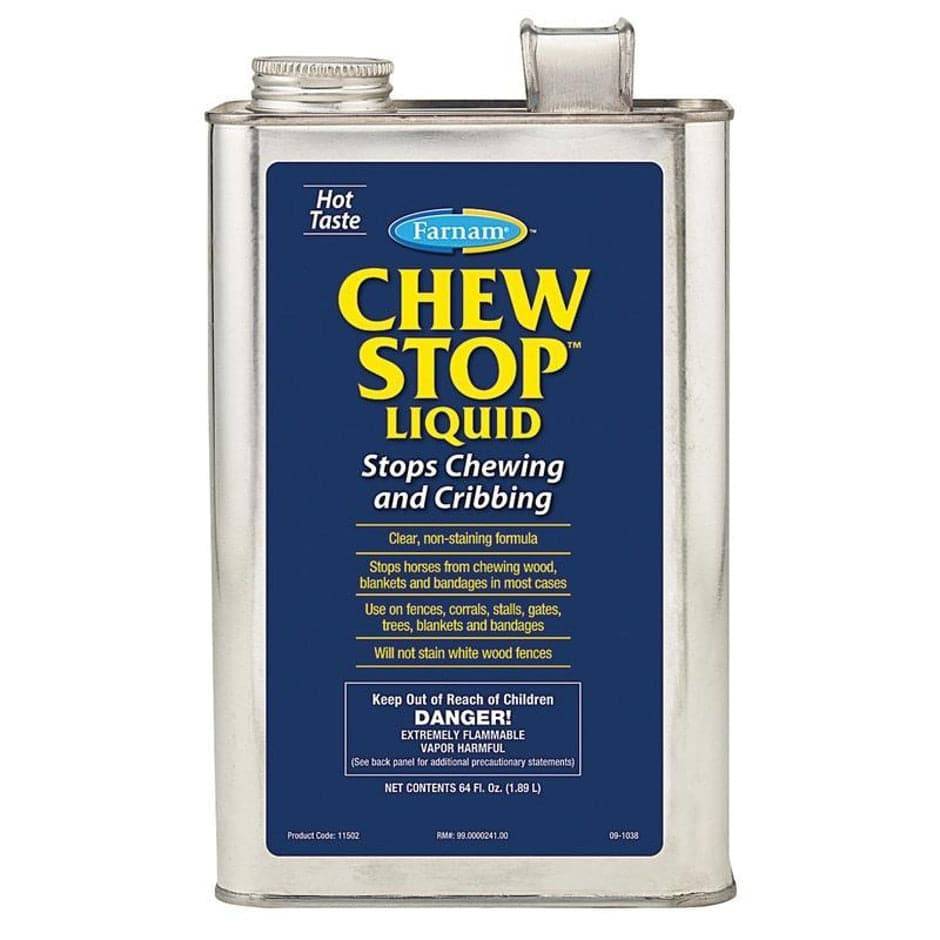 Farnam Chew Stop Liquid Chewing Deterrent For Horses