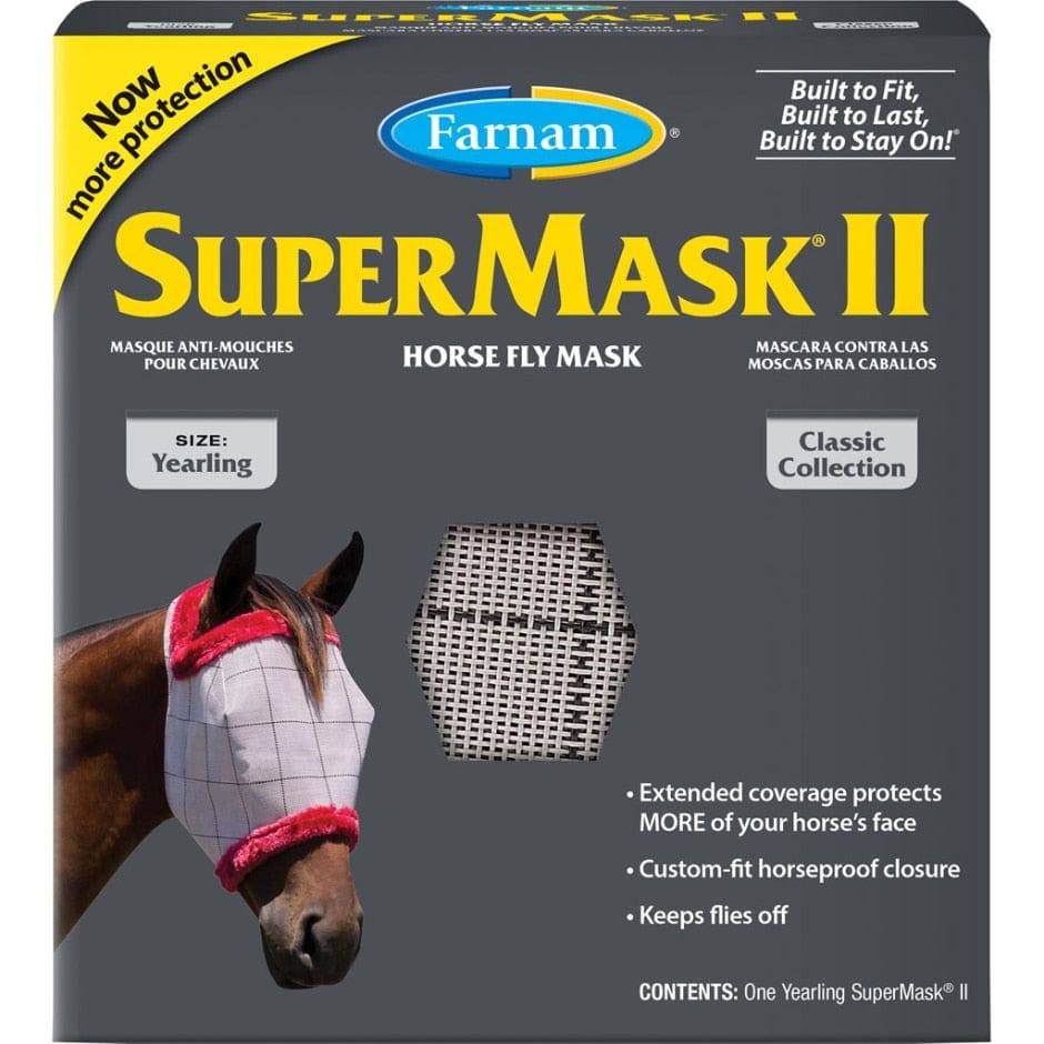 Farnam Supermask II - No Ears - Yearling - Equine Exchange Tack Shop