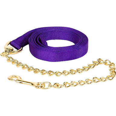 Nylon Lead With Chain & Snap - Equine Exchange Tack Shop