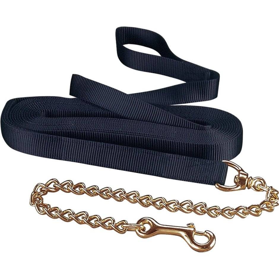 Single Thick Lunge Line With Chain - Equine Exchange Tack Shop