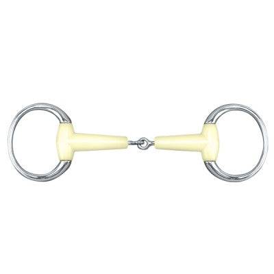 Happy Mouth Round Ring Jointed Mouth Eggbutt Bit - Equine Exchange Tack Shop