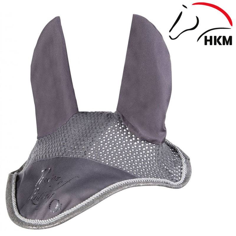 HKM Cavallino Marino Piemont Fly Veil Ear Bonnet - Equine Exchange Tack Shop