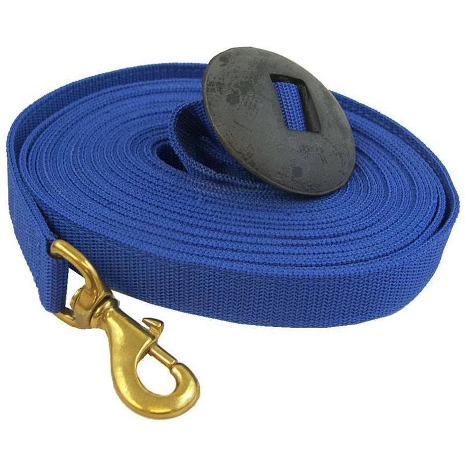 Lunge Line With Rubber Stop - Equine Exchange Tack Shop
