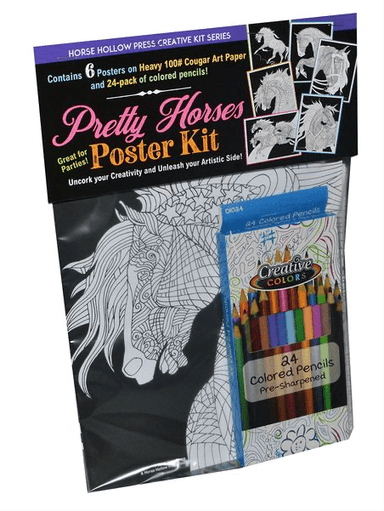 Hollow Horse Press Pretty Horses Poster Kit - Equine Exchange Tack Shop