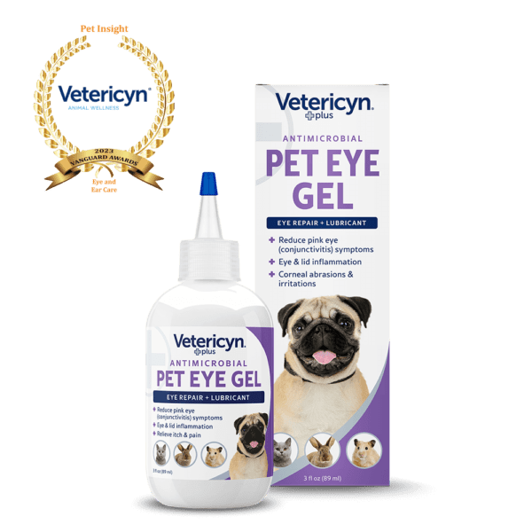 Vetericyn Plus Antimicrobial Eye Gel For Pets 3oz