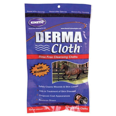 Derma Cloth Rinse Free Cleaning Cloth For Wounds - Equine Exchange Tack Shop