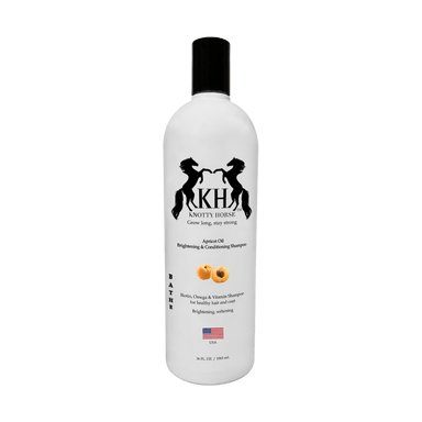 Knotty Horse Apricot Oil Brightening & Conditioning Shampoo - Equine Exchange Tack Shop