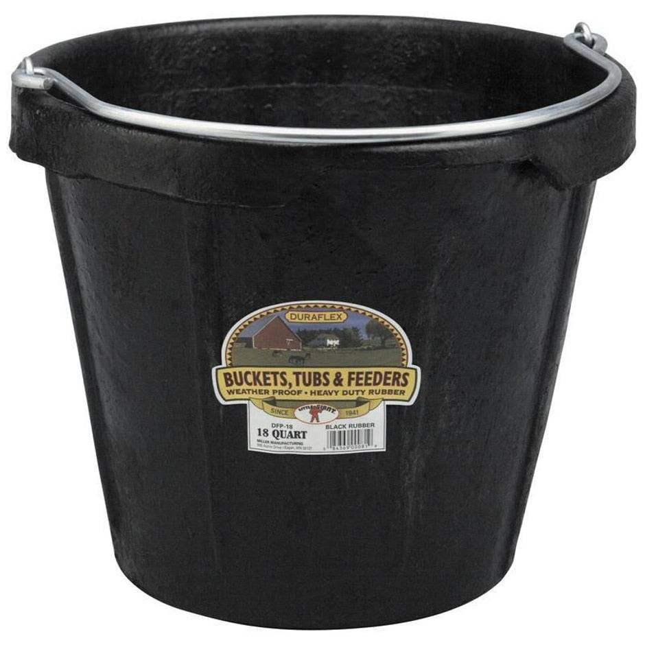 Little Giant Rubber Bucket With Pouring Lip - Equine Exchange Tack Shop