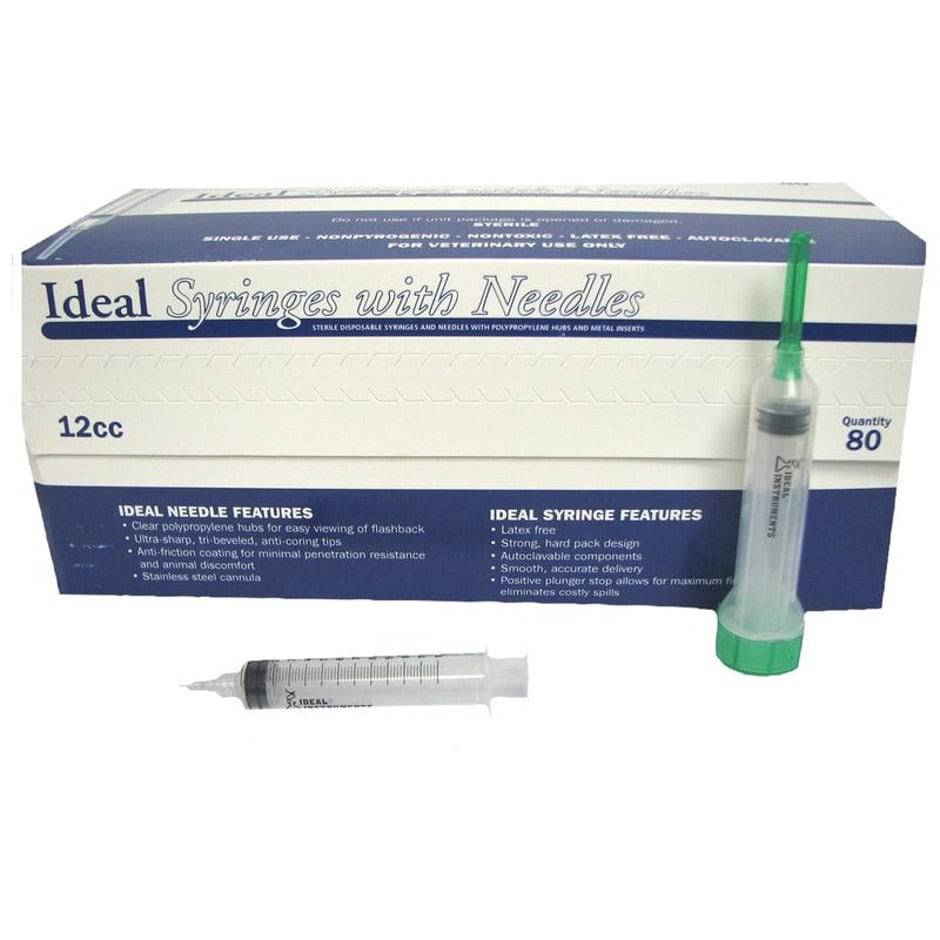 Luer Lock Disposable Syringe Combo - Equine Exchange Tack Shop