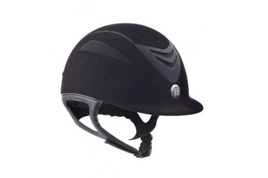 One K Defender Jr Suede Helmet - CLEARANCE - Equine Exchange Tack Shop