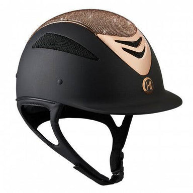 One K Defender Glamour Rose Gold Helmet - Equine Exchange Tack Shop