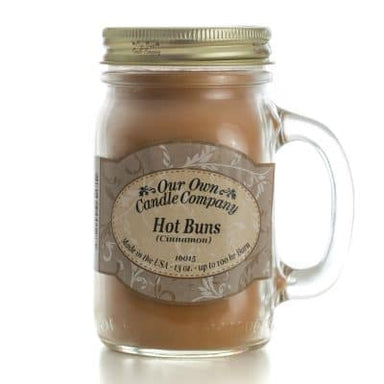 Our Own Candle Company 13oz. Mason Jar Candle- Hot Buns - Equine Exchange Tack Shop
