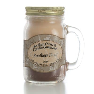 Our Own Candle Company 13oz. Mason Jar Candle- Rootbeer Float