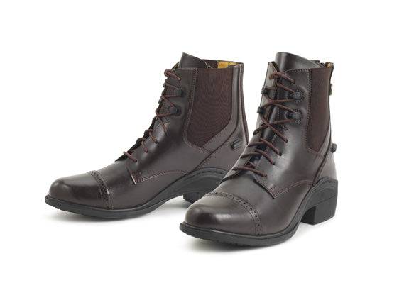 Ovation Synergy Laced Paddock Boot With Zip Back - Ladies'