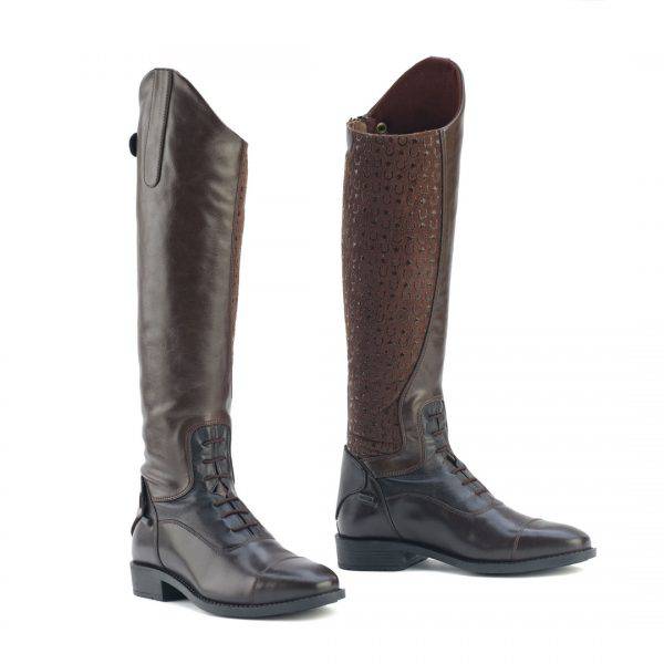 Ovation Sofia Grip Brown Field Boots- Ladies - Equine Exchange Tack Shop