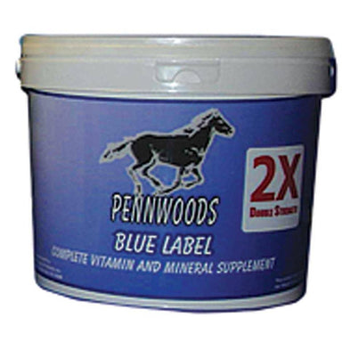 Pennwods 2X Blue Label Double Strength Supplement For Horses - Equine Exchange Tack Shop