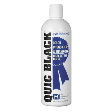 Quic Black Color Intensifier And Horse Shampoo -16oz - Equine Exchange Tack Shop