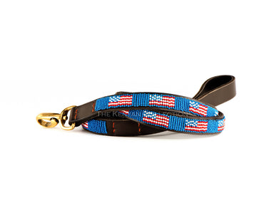 American Flag Dog Lead - Equine Exchange Tack Shop