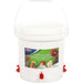 Sideways Sipper Poultry Water Bucket - Equine Exchange Tack Shop