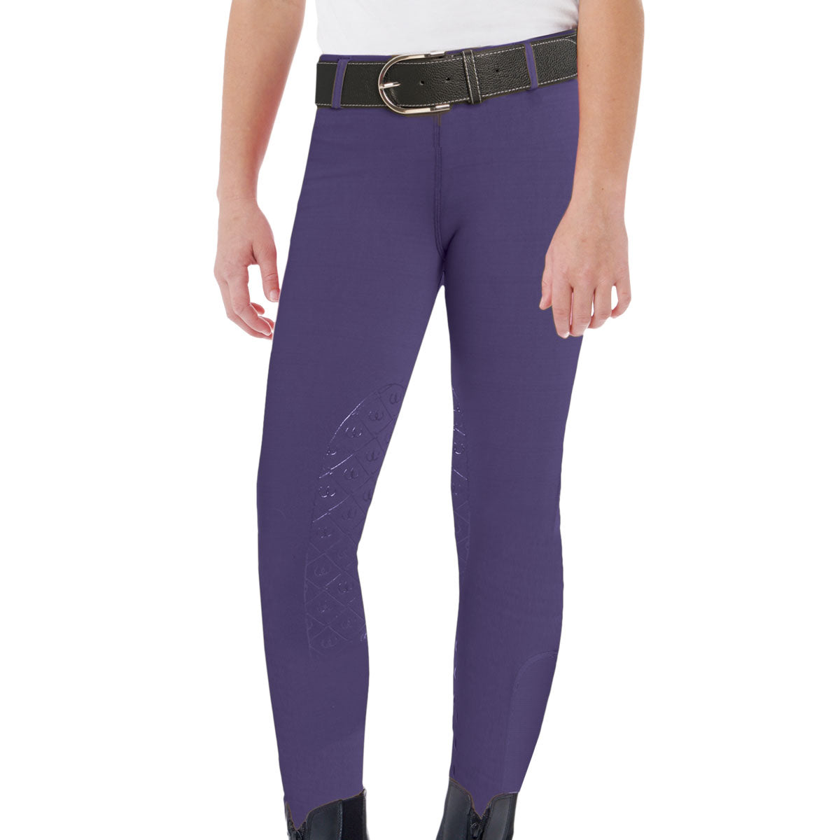 Ovation® Child’s AeroWick™ Silicone Knee Patch Tight - Equine Exchange Tack Shop