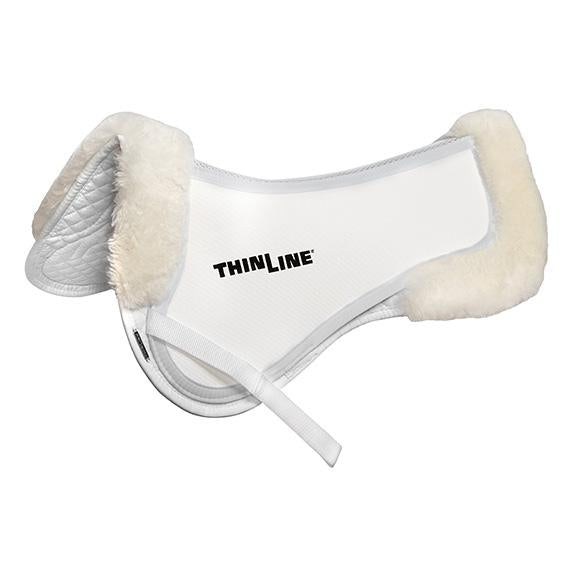 ThinLine Trifecta Half Pad with Sheepskin Rolls - Equine Exchange Tack Shop