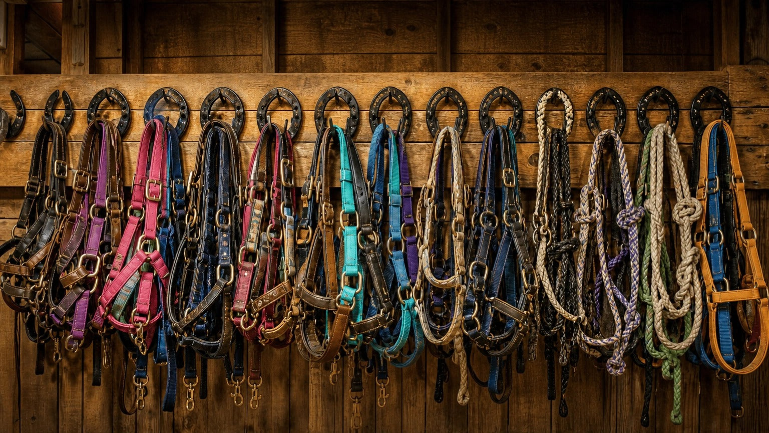 Which Halter Is Right for Your Horse? A Complete Guide to Leather, Nylon, Rope & Breakaway Halters