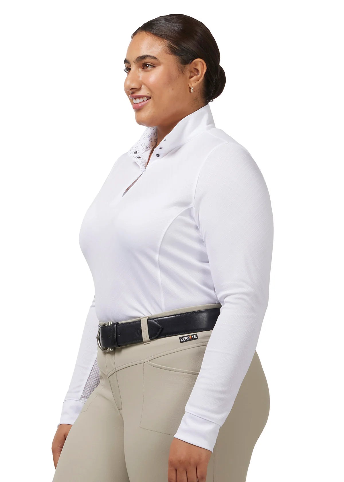 Kerrits Encore Long Sleeve Show Shirt - Equine Exchange Tack Shop
