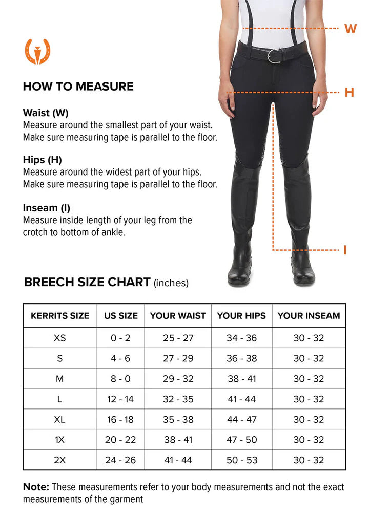 Kerrits Crossover II Knee Patch Breech - Equine Exchange Tack Shop