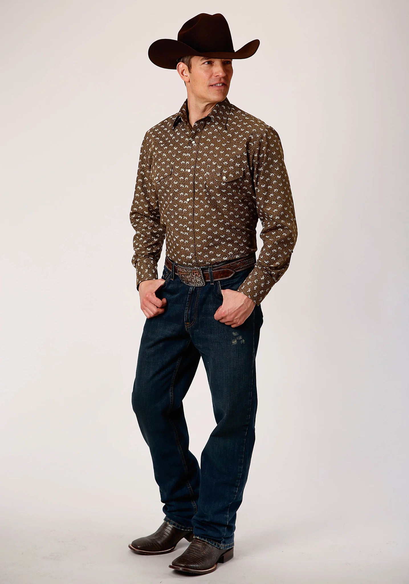 Men's Button Down Long Sleeve Shirt