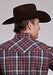 Roper Men's Button Down Plaid Long Sleeve Shirt - Equine Exchange Tack Shop