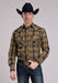 Roper Men's Brown Plaid Long Sleeve Shirt - TALL - Equine Exchange Tack Shop