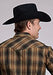 Roper Men's Brown Plaid Long Sleeve Shirt - TALL - Equine Exchange Tack Shop