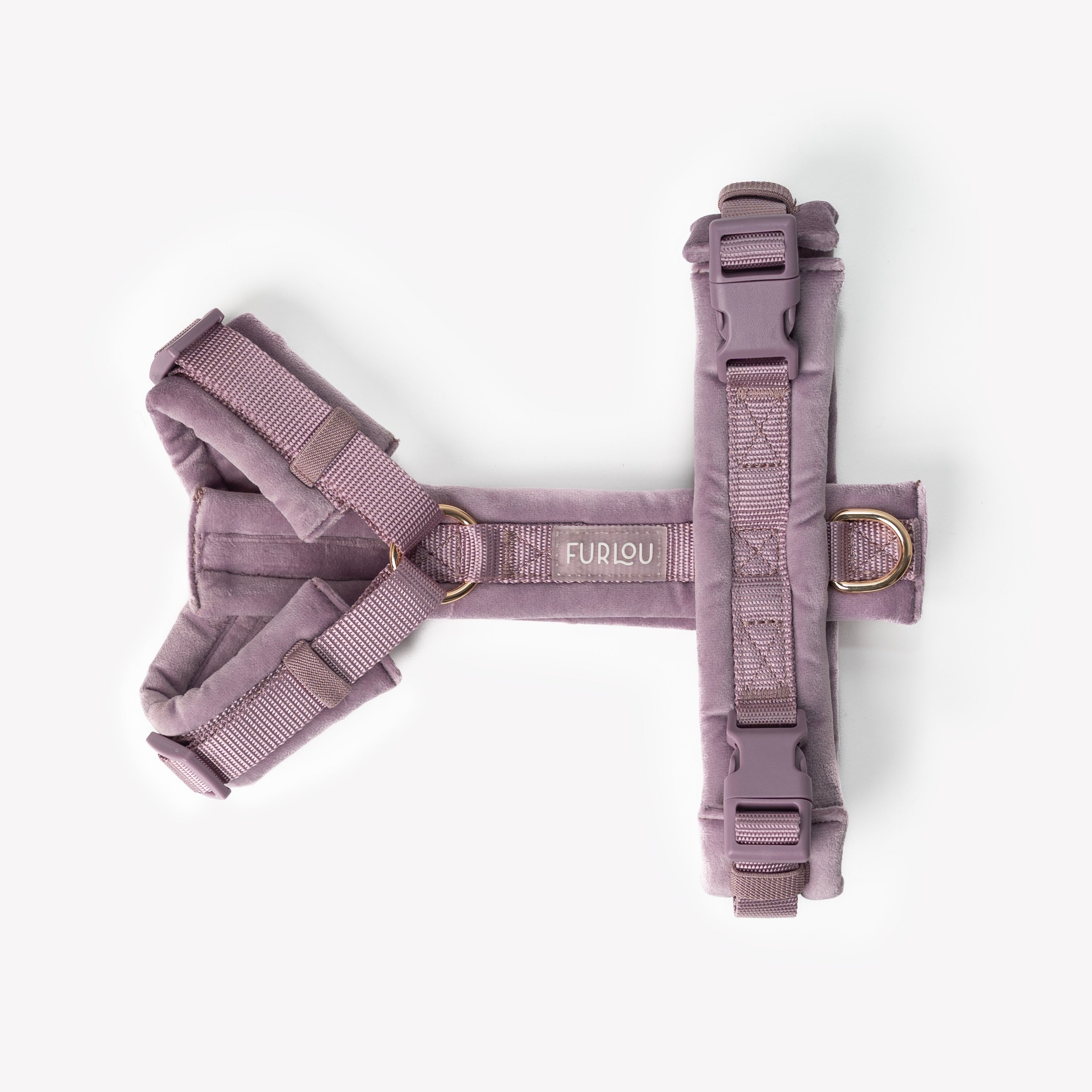 Lilac - Velvet Dog Harness - Equine Exchange Tack Shop