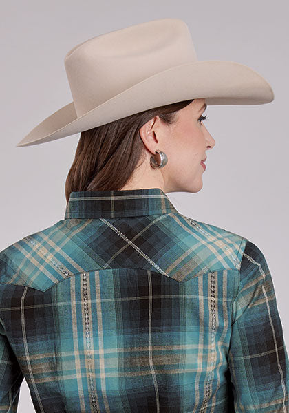 Roper Aztec Dobby Long Sleeve Shirt - Equine Exchange Tack Shop