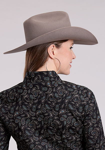 Paisley Stamp Long Sleeve Shirt - Equine Exchange Tack Shop