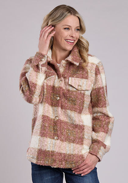 Ladies Oversized Shirt Jacket - Equine Exchange Tack Shop