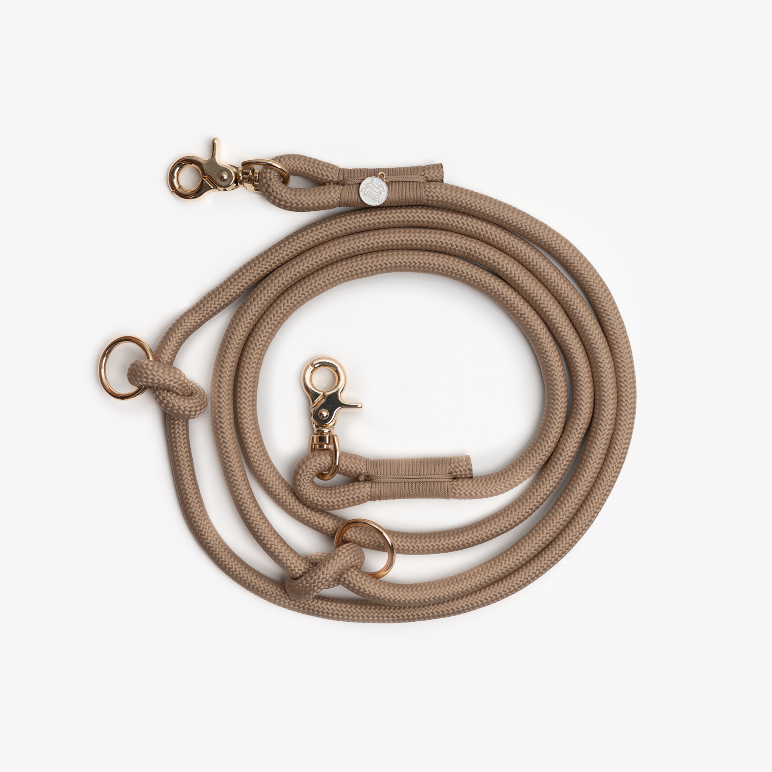 'Sand' - Hands Free Braided Leash - Equine Exchange Tack Shop
