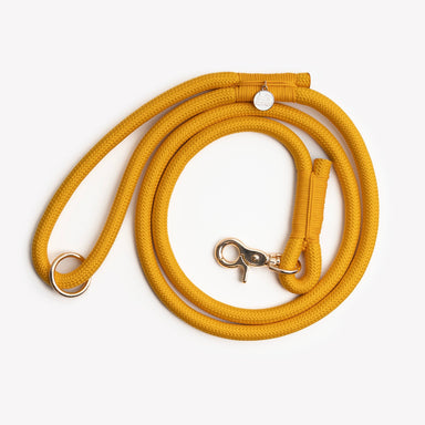 'Yellow' - Braided Rope Leash - Equine Exchange Tack Shop