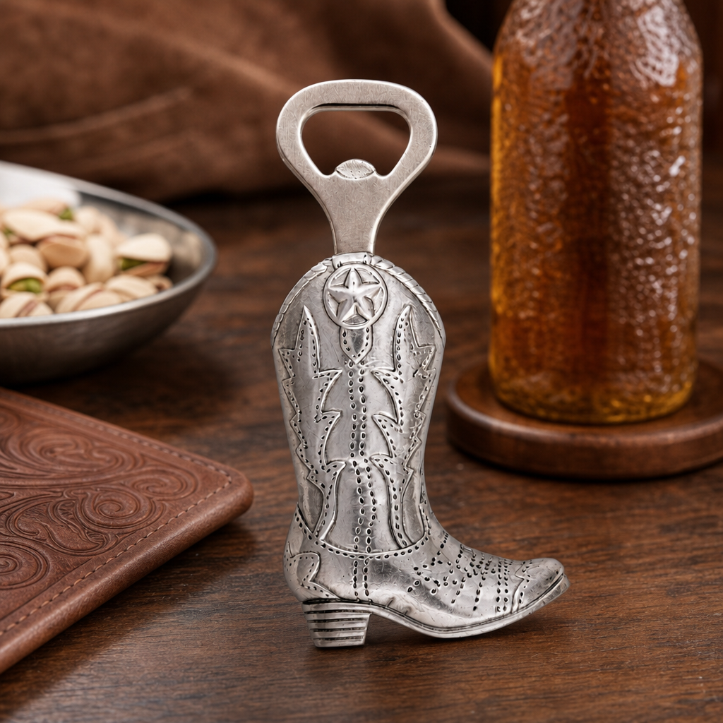 Cowboy Boot Bottle Opener  