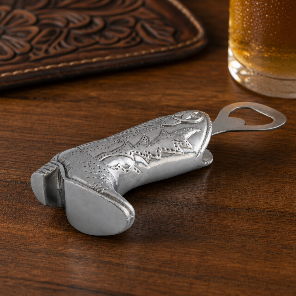 Cowboy Boot Bottle Opener  
