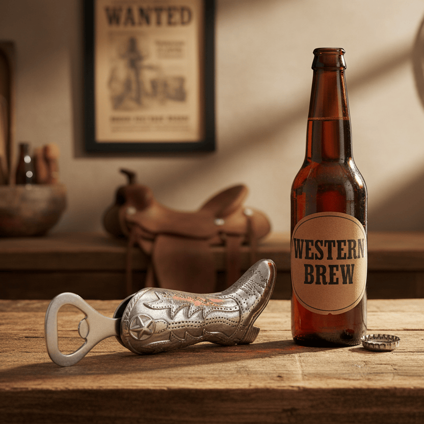 Cowboy Boot Bottle Opener