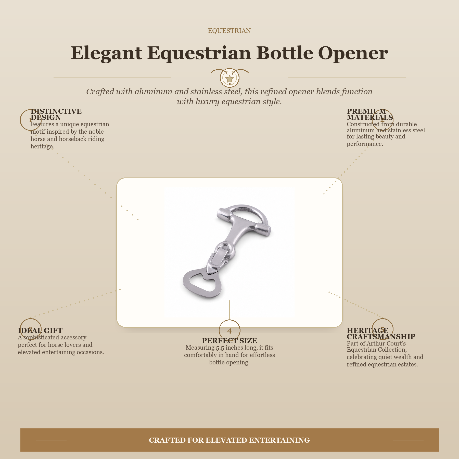 Equestrian Bottle Opener