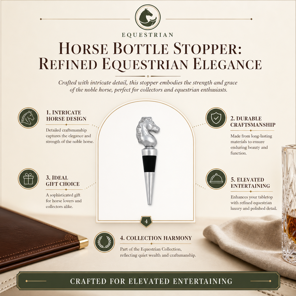 Horse Bottle Stopper  